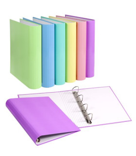 CARPETA CARCHIVO SOFT A4 4 AN.40 SURT.