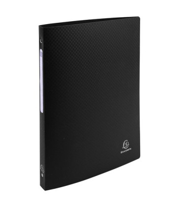 CARPETA EXACOMPTA PP A4 4 AN.15 NEGRO