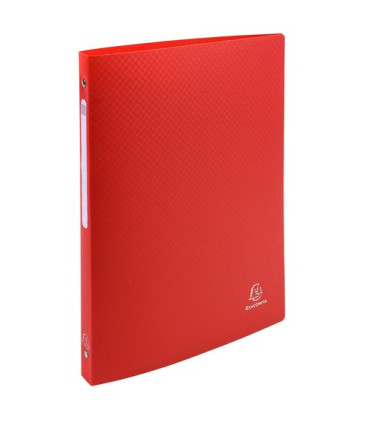 CARPETA EXACOMPTA PP A4 4 AN.15 ROJO