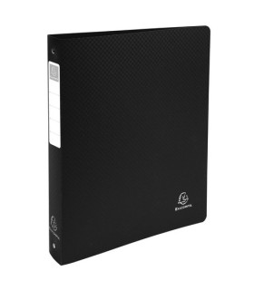 CARPETA EXACOMPTA PP A4 4 AN.30 NEGRO