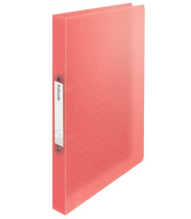 CARPETA ESSEL.PP A4 2 AN.25 RD CORAL