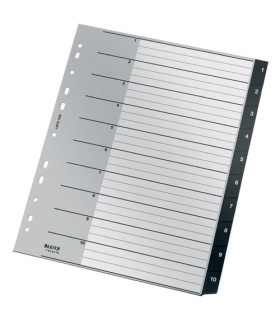 INDICE LEITZ PP RECYCLE NUM.A4+ ps.1-10