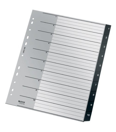 INDICE LEITZ PP RECYCLE NUM.A4+ ps.1-10