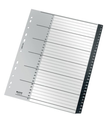 INDICE LEITZ PP RECYCLE NUM.A4+ ps.1-31