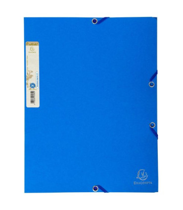 CARPETA SOLAP.EXACOMPTA CART. A4 AZUL