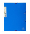 CARPETA SOLAP.EXACOMPTA CART. A4 AZUL