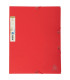 CARPETA SOLAP.EXACOMPTA CART. A4 ROJO
