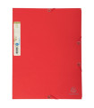 CARPETA SOLAP.EXACOMPTA CART. A4 ROJO
