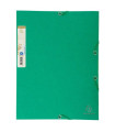 CARPETA SOLAP.EXACOMPTA CART. A4 VERDE