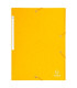 CARPETA SOLAP.EXACOMPTA CART. A4 AMARILL