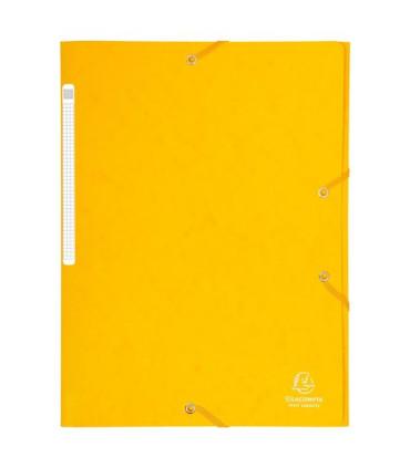 CARPETA SOLAP.EXACOMPTA CART. A4 AMARILL