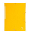 CARPETA SOLAP.EXACOMPTA CART. A4 AMARILL