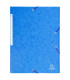 CARPETA SOLAP.EXACOMPTA CART. A4 AZUL