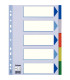 SEPARADORES ESSELTE PP A4  5 ps.IND.COL.