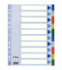 SEPARADORES ESSELTE PP A4 10 ps.IND.COL.