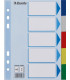 SEPARADORES ESSELTE PP A5 5 ps.