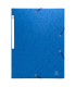 CARPETA SOLAP.EXACOMPTA CART. A4 AZUL
