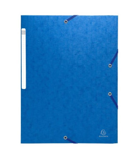 CARPETA SOLAP.EXACOMPTA CART. A4 AZUL