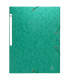 CARPETA SOLAP.EXACOMPTA CART. A4 VERDE
