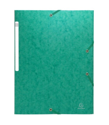 CARPETA SOLAP.EXACOMPTA CART. A4 VERDE