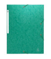 CARPETA SOLAP.EXACOMPTA CART. A4 VERDE