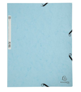 CARPETA SOLAP.EXACOMPTA AQUAREL A4 AZUL