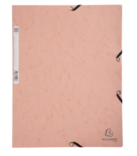 CARPETA SOLAP.EXACOMPTA AQUAREL A4 CORAL