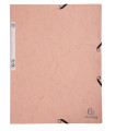 CARPETA SOLAP.EXACOMPTA AQUAREL A4 CORAL
