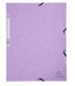 CARPETA SOLAP.EXACOMPTA AQUAREL A4 MALVA