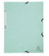 CARPETA SOLAP.EXACOMPTA AQUAREL A4 VERDE