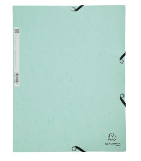 CARPETA SOLAP.EXACOMPTA AQUAREL A4 VERDE