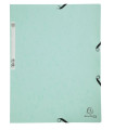 CARPETA SOLAP.EXACOMPTA AQUAREL A4 VERDE