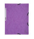 CARPETA SOLAP.EXACOMPTA CART. A4 MORADO