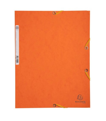 CARPETA SOLAP.EXACOMPTA CART. A4 NARANJA