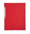 CARPETA SOLAP.EXACOMPTA CART. A4 ROJO