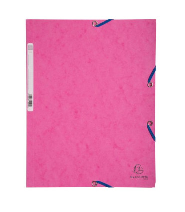CARPETA SOLAP.EXACOMPTA CART. A4 ROSA