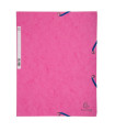 CARPETA SOLAP.EXACOMPTA CART. A4 ROSA