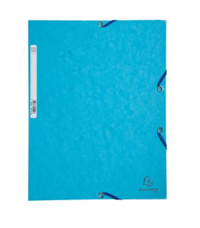 CARPETA SOLAP.EXACOMPTA CART. A4 TURQUES