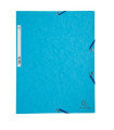 CARPETA SOLAP.EXACOMPTA CART. A4 TURQUES