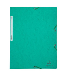 CARPETA SOLAP.EXACOMPTA CART. A4 VERDE