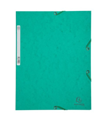 CARPETA SOLAP.EXACOMPTA CART. A4 VERDE