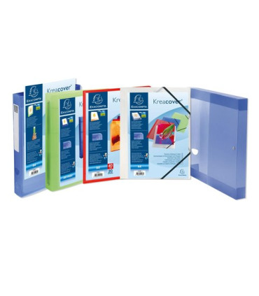 CARPETA SOLAP.EXACOMPTA PP A4 BLANCO