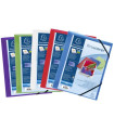 CARPETA SOLAP.EXACOMPTA PP A4 AZUL