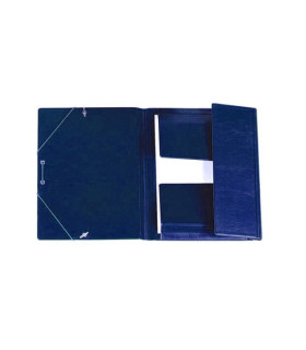CARPETA SOLAP.IBER.PVC Fº  AZUL