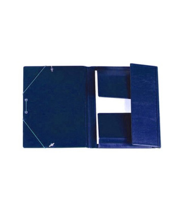CARPETA SOLAP.IBER.PVC Fº  AZUL
