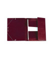 CARPETA SOLAP.IBER.PVC Fº  BURDEOS