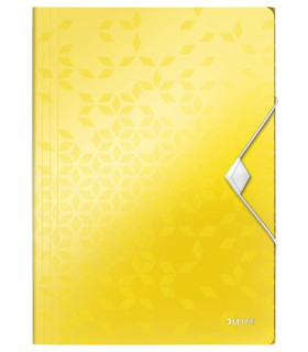 CARPETA SOLAP.LEITZ WOW PP A4 AMARILLO
