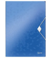 CARPETA SOLAP.LEITZ WOW PP A4 AZUL