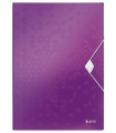 CARPETA SOLAP.LEITZ WOW PP A4 VIOLETA