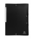 CARPETA SOLAP.EXACOMPTA PP A4 NEGRO